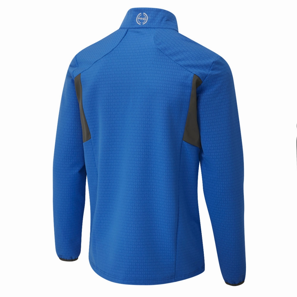 Ping Power 1/2 Zip Sweater - Delph Blue Daily Bold