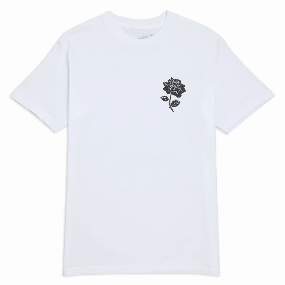 Quality Comfort Designer Trash Thanks For Nothing T-Shirt - White