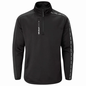 Comfortable Wear Core Sporty Stuburt Radar Thermal Fleece - Black Marl