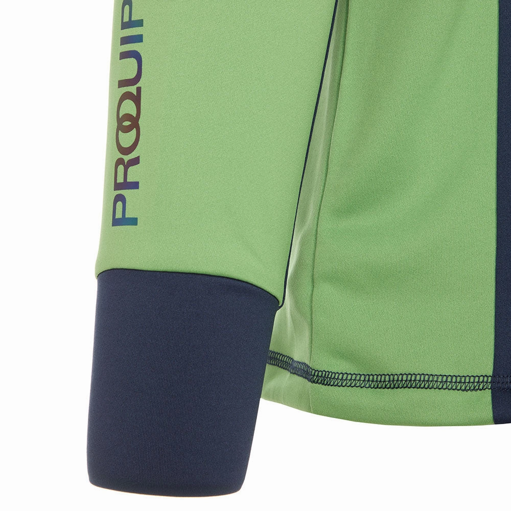 product eco friendliness level ProQuip Pro Tech 1/2 Zip Pullover - Navy/Green