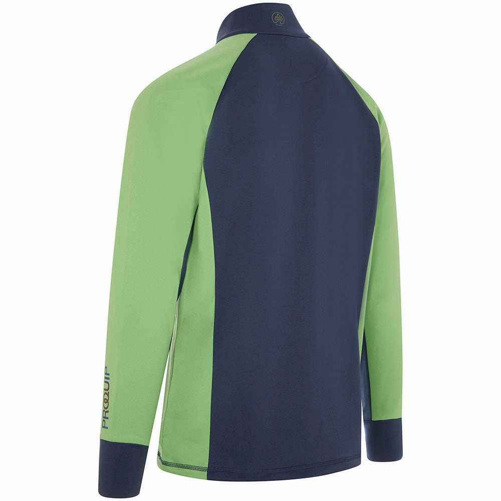 Weekend Relaxed ProQuip Pro Tech 1/2 Zip Pullover - Navy/Green