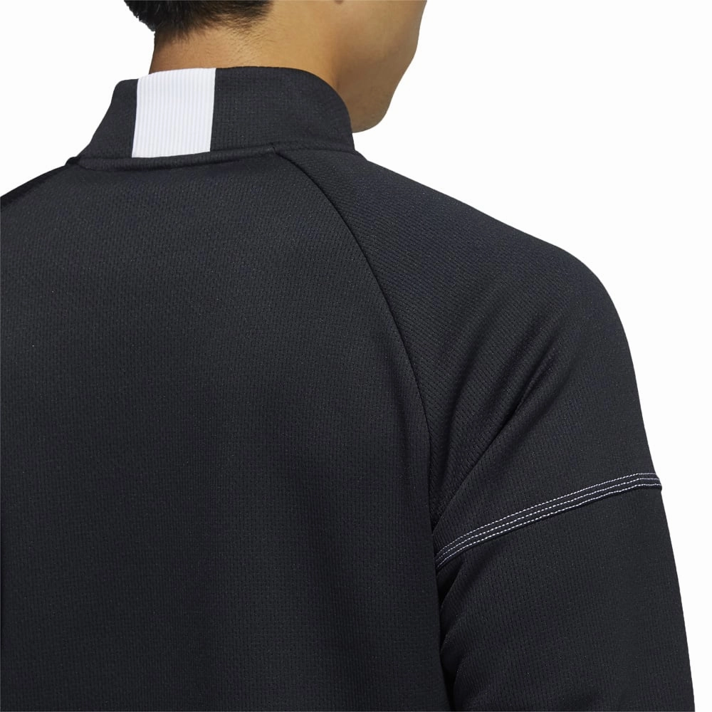 adidas Equipment 1/4 Zip Sweater - Black Streetwear Look Casual Layer