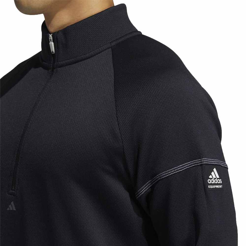adidas Equipment 1/4 Zip Sweater - Black product return policy