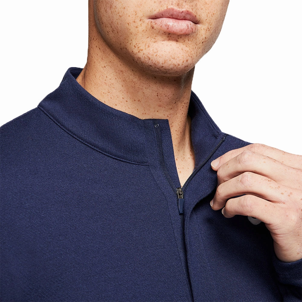 date night look product gift wrapping Nike Dry Victory 1/2 Zip Sweater - College Navy/White