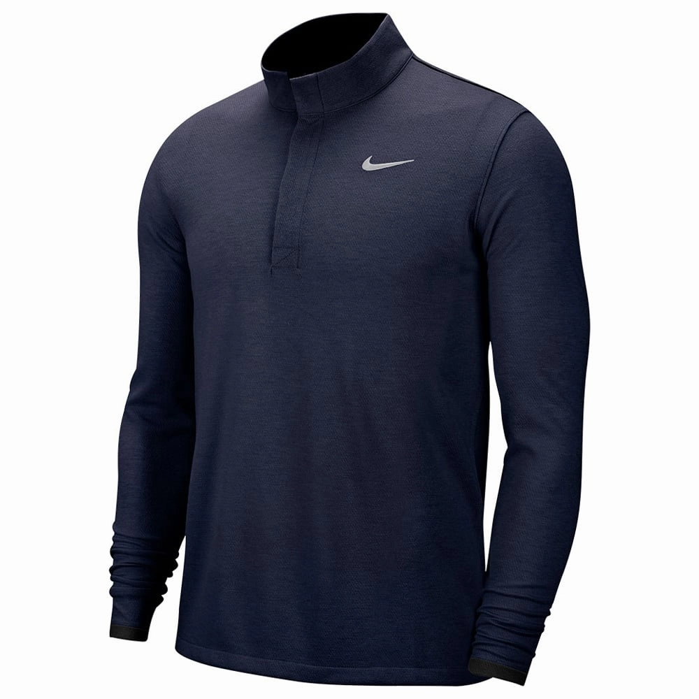 Nike Dry Victory 1/2 Zip Sweater - College Navy/White school wear