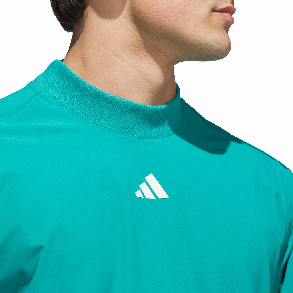 packable adidas Beyond Twistweave Hybrid Loose Sweatshirt - Pure Teal
