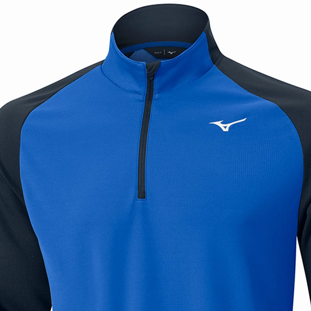 Comfy All Day Fashion Trend Mizuno Winter Breeze Bloc 1/4 Zip Pullover - Blue