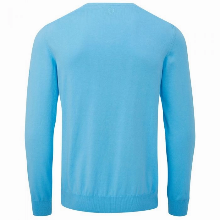 Soft Layer Oscar Jacobson Constable Pullover - Bright Blue