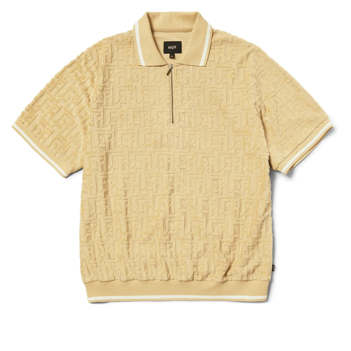 family gathering Classic Style HUF Tether Jacquard Terry Shirt - Twill