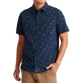 Roark Journey Shirt - Navy Dobby Minimalist Aesthetic Year-Round Favorite