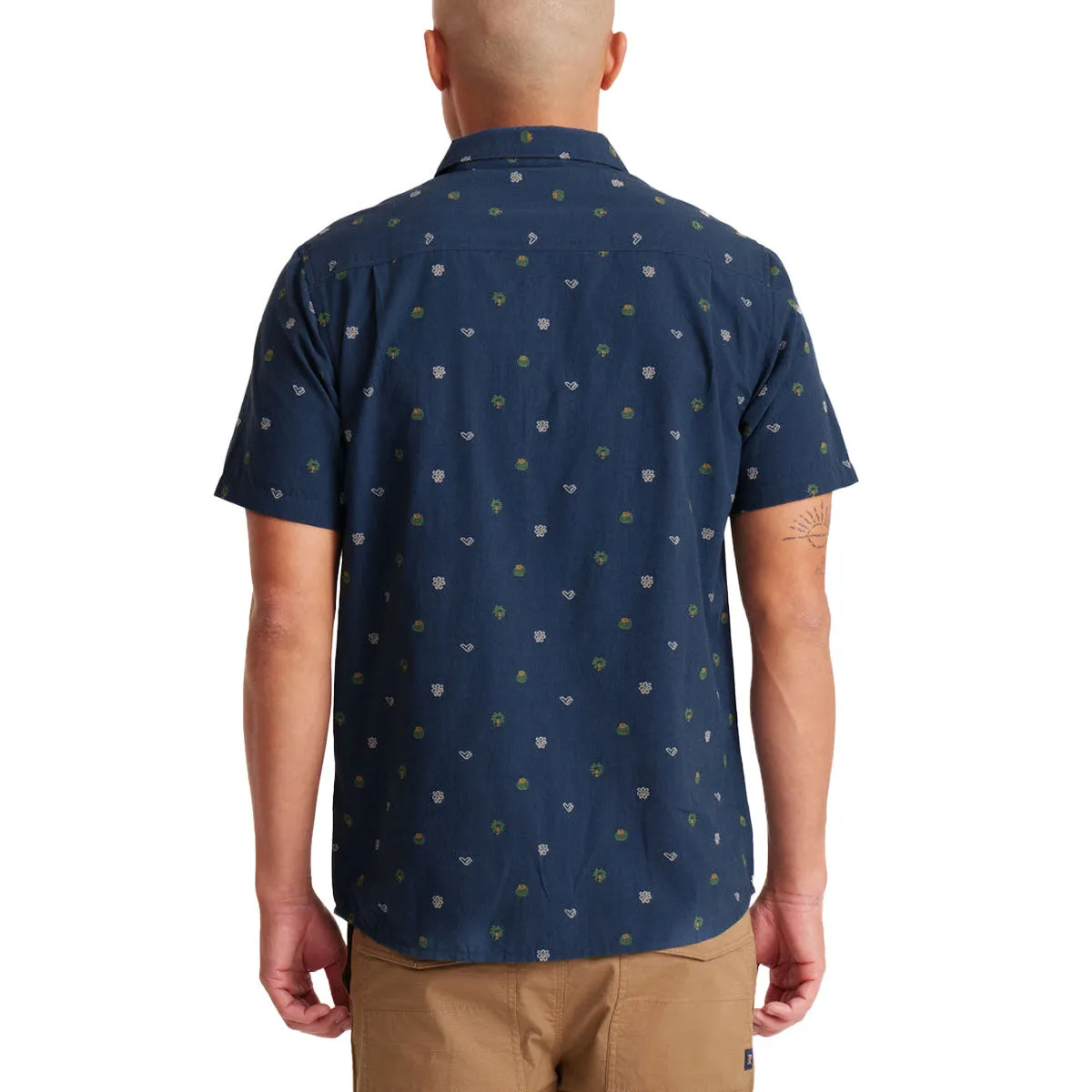 Streamlined Design Roark Journey Shirt - Navy Dobby