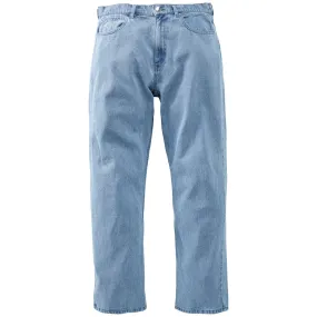 eS Baggy Denim Jeans - Light Blue Flexible Performance Wear Daily Comfort Fit