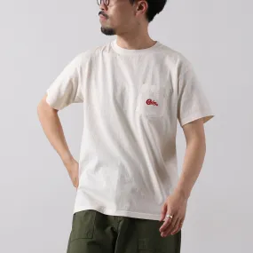 GOOD ON / Goodon C Logo Embroidery T-Shirt Beaded details Perfect for Vacation