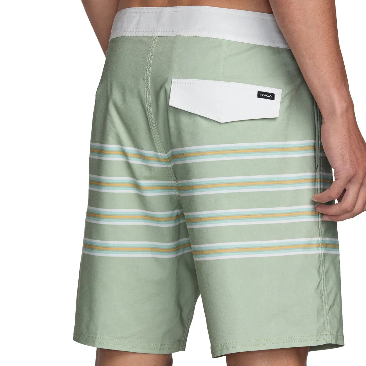 All Fit RVCA County Line 18 Boardshorts - Light Olive