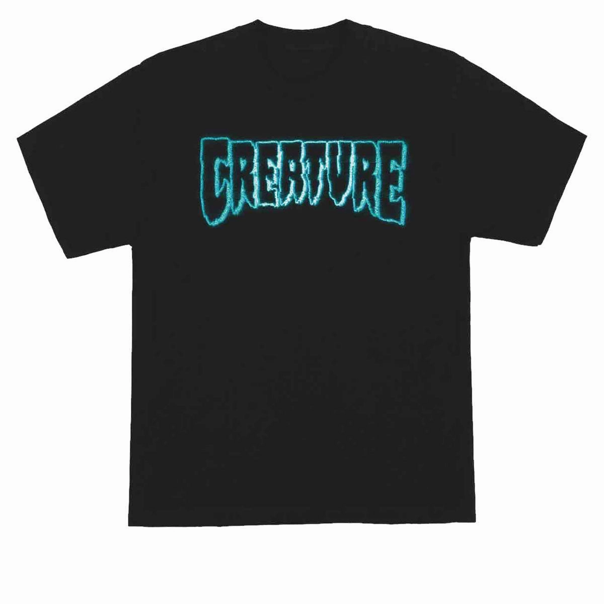 Creature Bonehead Glitch T-Shirt - Charcoal Stylish and Easygoing Daily Trend