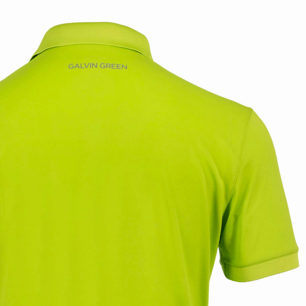Sustainable Packaging Galvin Green Max Tour Edition Polo Shirt - Lime