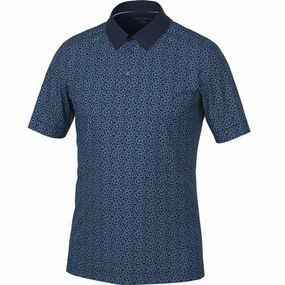 Valentine's Day Soft And Comfortable Galvin Green Miracle Polo Shirt - Blue/Navy