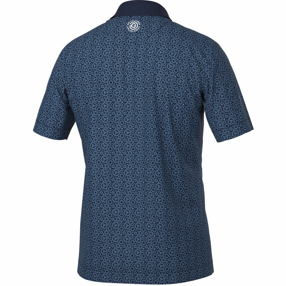 Lightweight Style Galvin Green Miracle Polo Shirt - Blue/Navy
