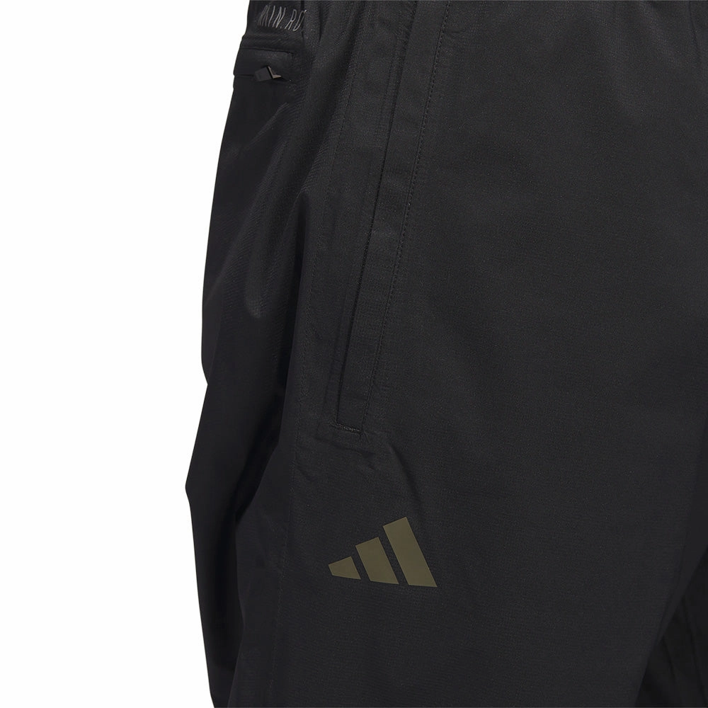 SmoothZipper Multi Pocket Design adidas Rain.Rdy Trousers - Black