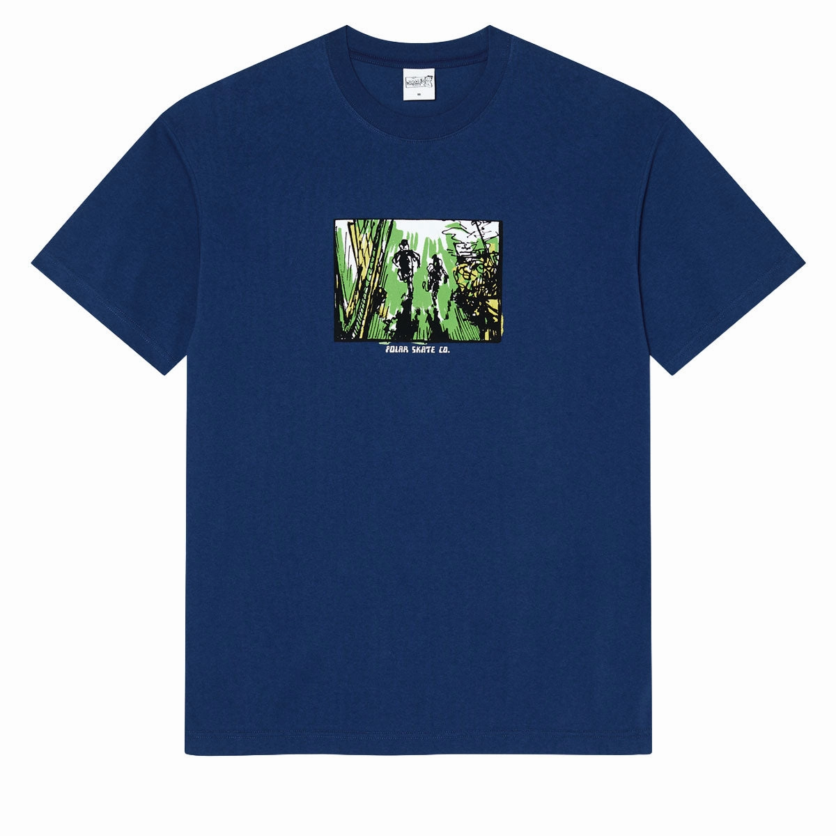 Polar Running T-Shirt - Deep Royal Blue Affordable accessibility Chill Design