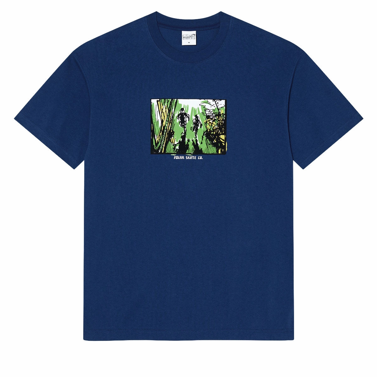 Polar Running T-Shirt - Deep Royal Blue TemperatureRegulating Simple Yet Elegant