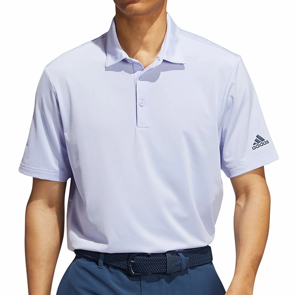 adidas Ultimate365 Solid Polo Shirt - Violet Tone RelaxedFit Comfy Wardrobe