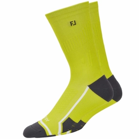 Pajama - like construction FootJoy Tech D.R.Y. Crew Socks - Green