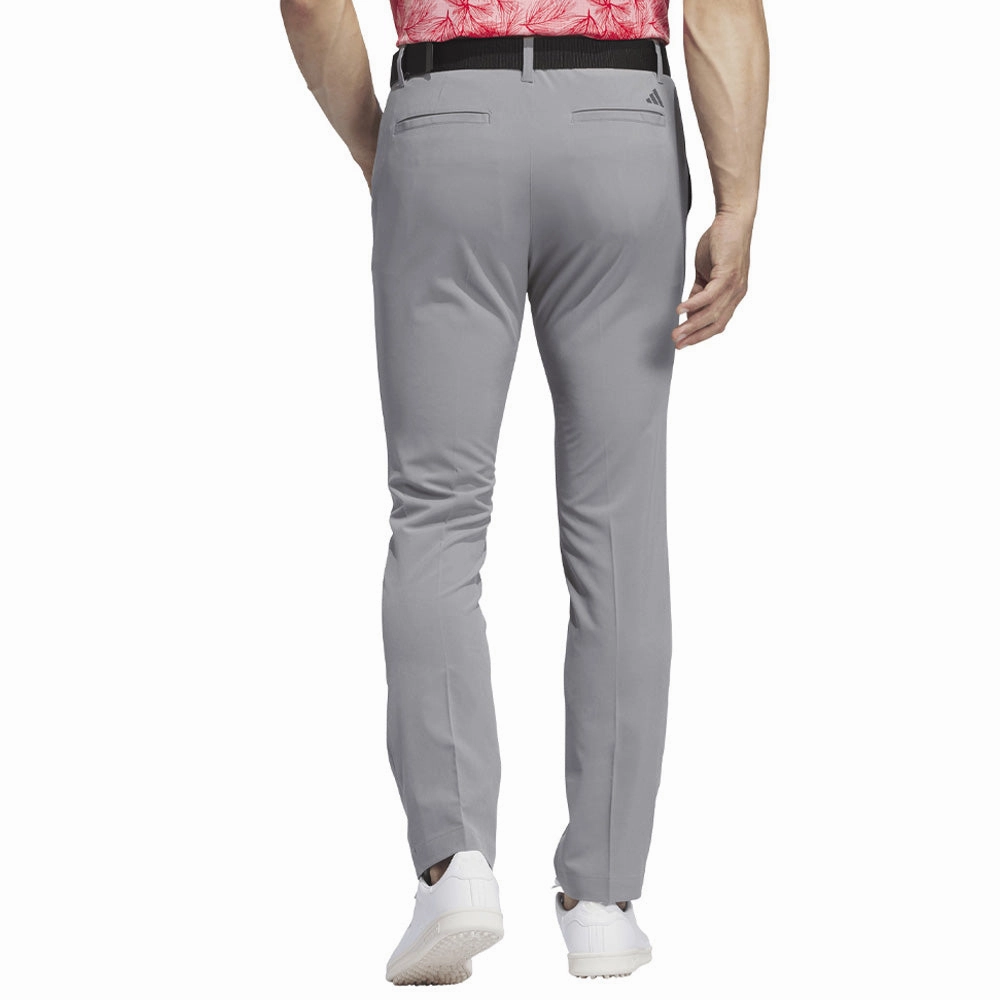 Fit Comfort Anti Snag Fabric adidas Ultimate365 Tapered Golf Trousers - Grey Three