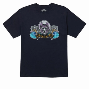 1910 HHHowler T-Shirt - Navy PreShrunkCotton Stone Wash Process