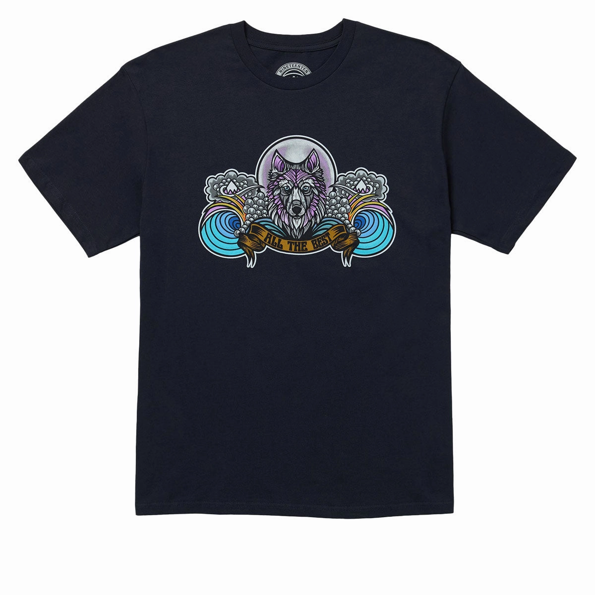 1910 HHHowler T-Shirt - Navy PreShrunkCotton Stone Wash Process