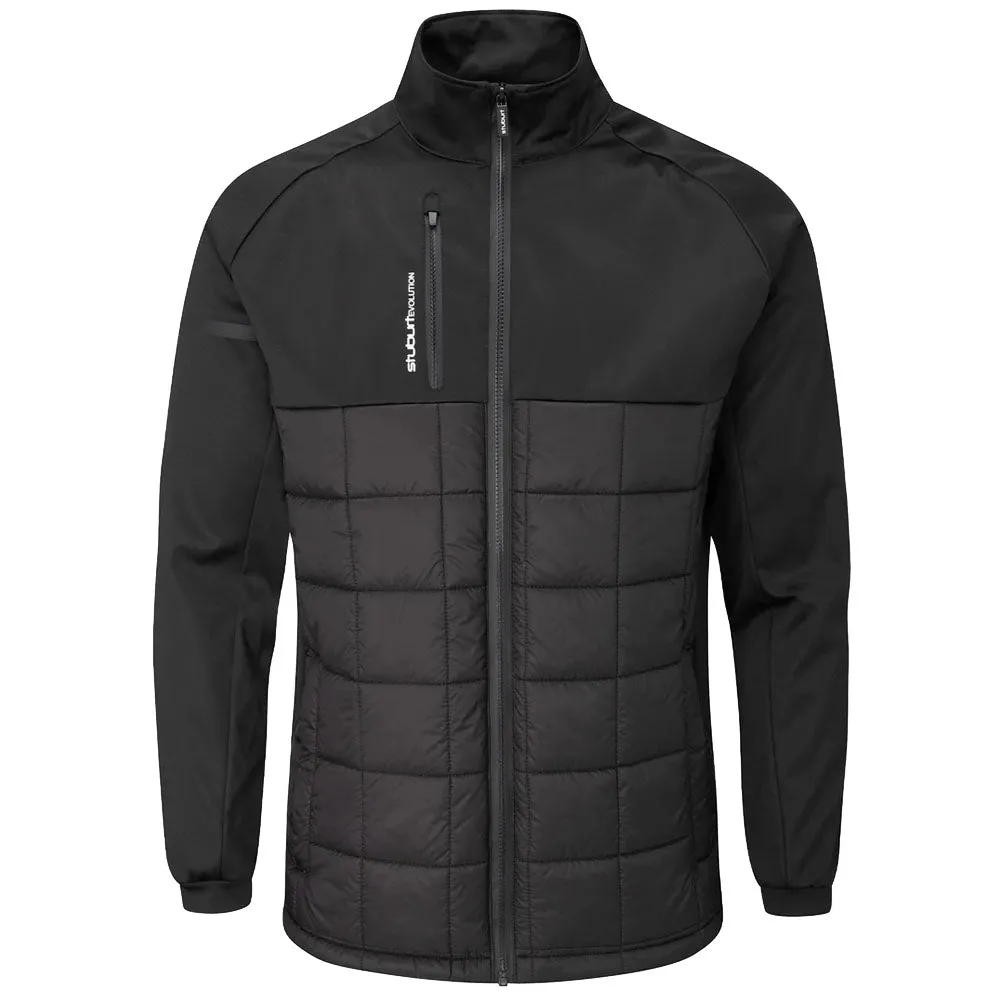 Stuburt Evolution Padded Jacket - Black Taped Neckline Weatherproof Zipper