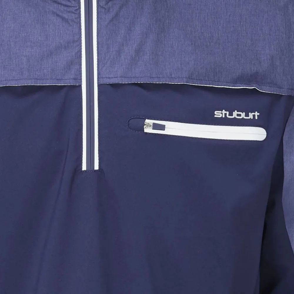 Ergonomic Shoulder Design Stretchable Waistband Stuburt Evolution Reflective Waterproof Jacket - Midnight