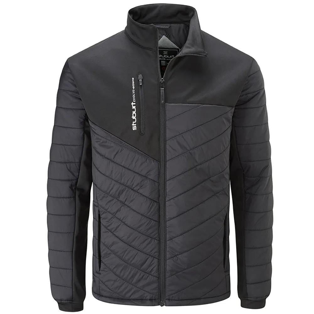 Stuburt Evolve Extreme Full Zip Padded Jacket - Black Lightweight Design