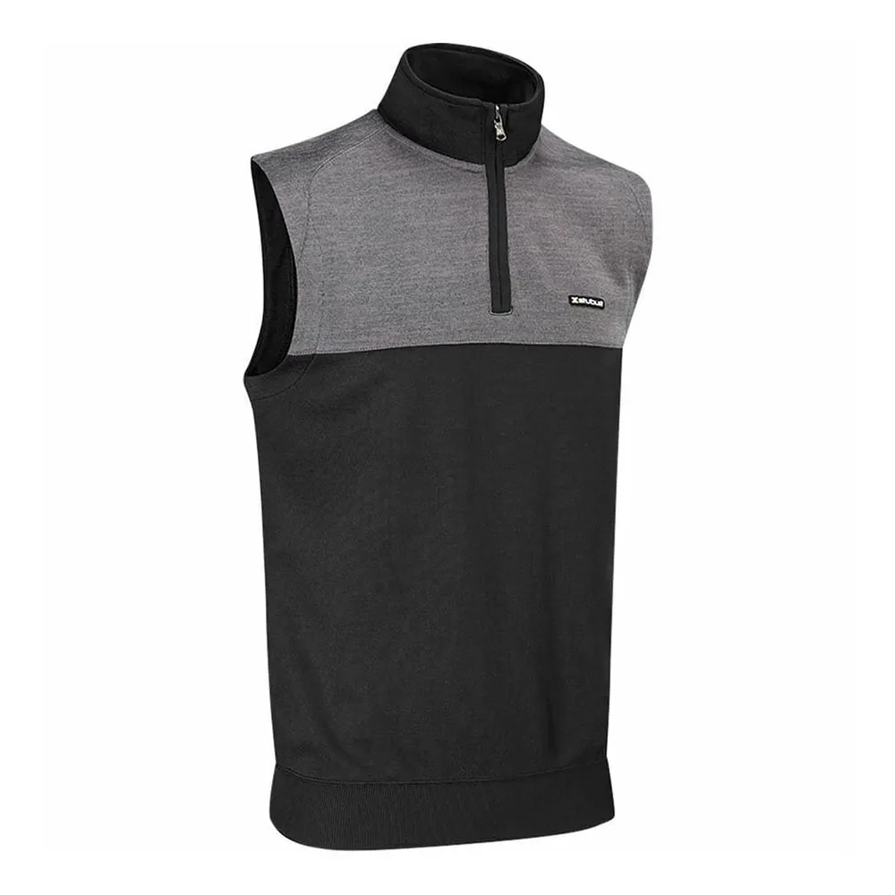 gain Stuburt Pro-Sport Performance Zip Neck Slipover - Black