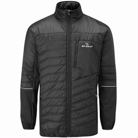 Stuburt Active Quilted Jacket - Black Quick Pull Zipper AntiStaticLayer