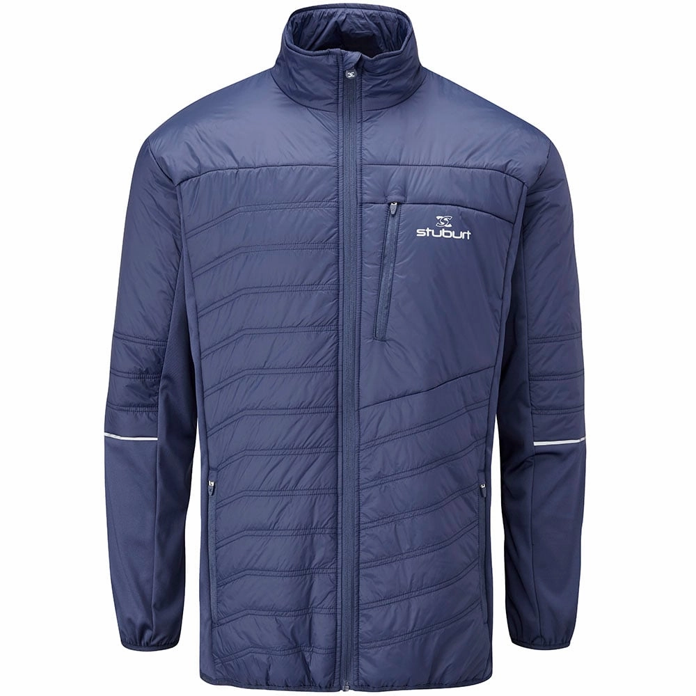 Stuburt Active Quilted Jacket - Midnight High Collar