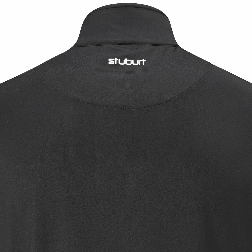 Stuburt Avalanche 1/2 Zip Pullover - Black Casual
