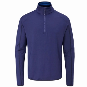 Stuburt Avalanche 1/2 Zip Pullover - Midnight zippered