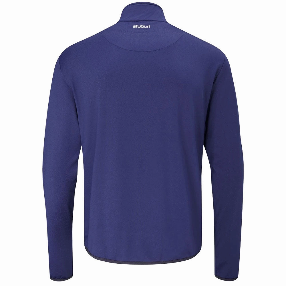 product photography Stuburt Avalanche 1/2 Zip Pullover - Midnight