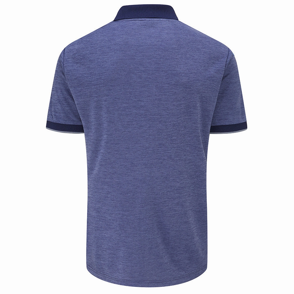 Chill Vibe Stuburt Crawley Polo Shirt - Midnight Marl