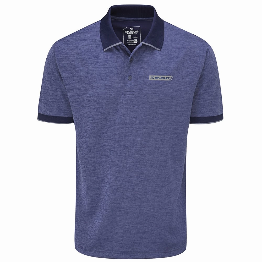 Stuburt Crawley Polo Shirt - Midnight Marl Versatile Comfort Style