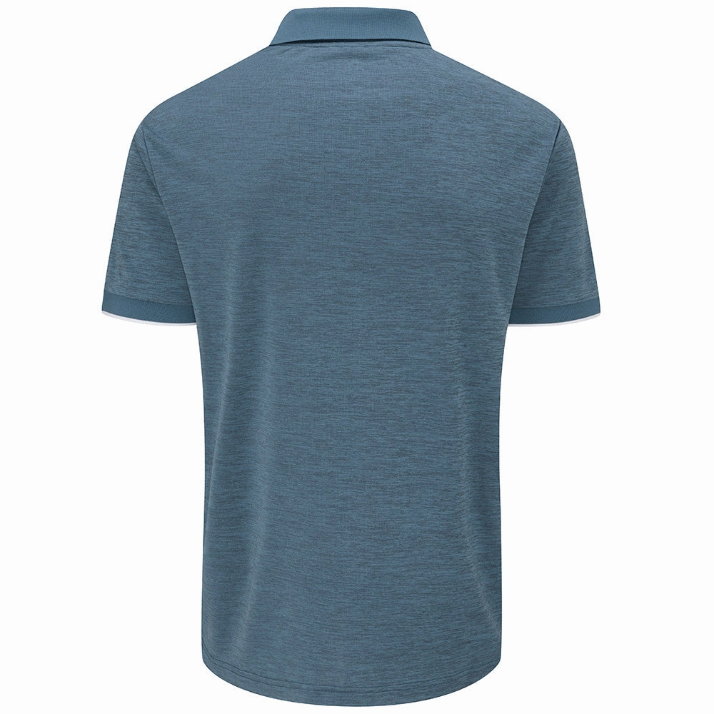 Comfort Apparel Printed uniqueness Stuburt Crawley Polo Shirt - Peacock Marl