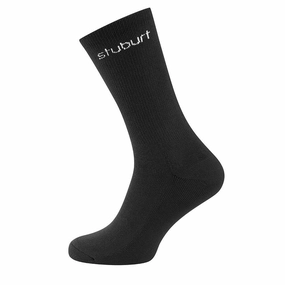 Stuburt Crew Sock (Pack of 3) - Black  - One Size referral