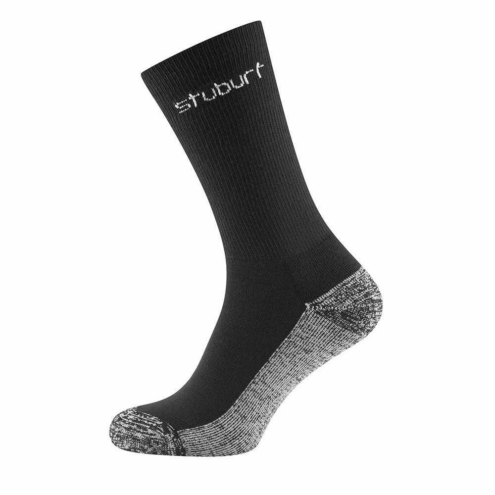 Stuburt Crew Socks - Black (2 Pack) Red