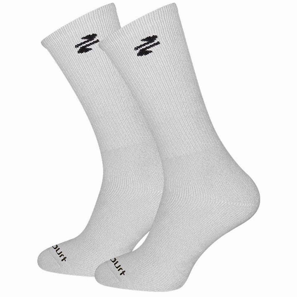 closed-toe sandals natural materials Stuburt Crew Socks - White (2 Pack)