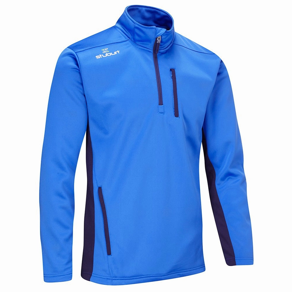 Stuburt Endurance Sport 1/2 Zip Fleece Pullover - Blue Seasonal Trend