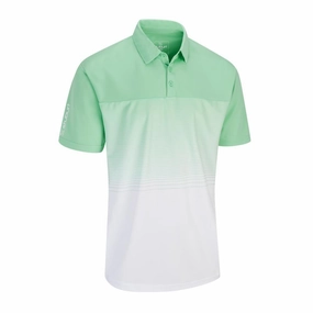 DoubleStitched Seams Regular fit normality Stuburt Evolve Dalton Polo Shirt - Mint