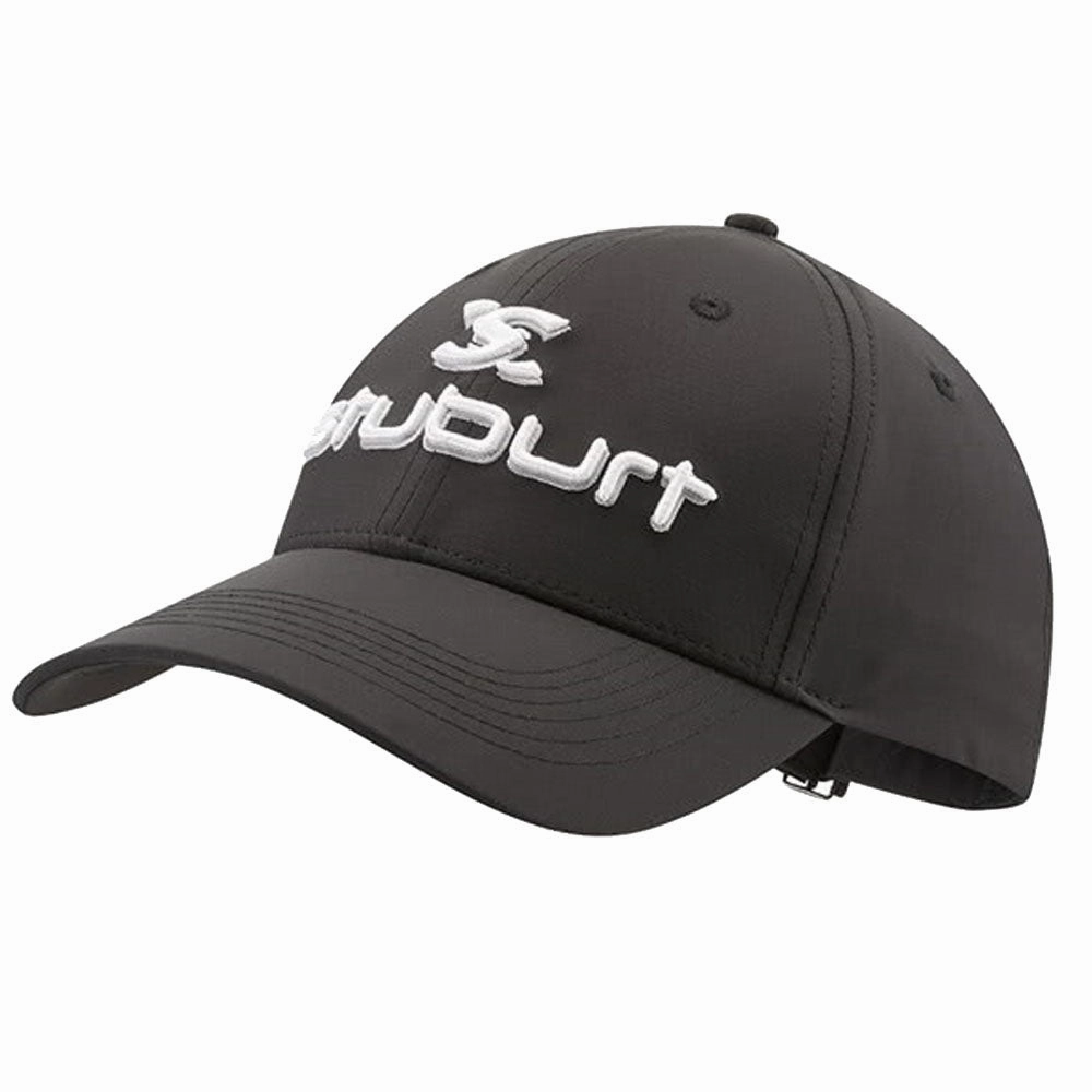 Stuburt Evolve Peaked Cap - Black Modern Comfort