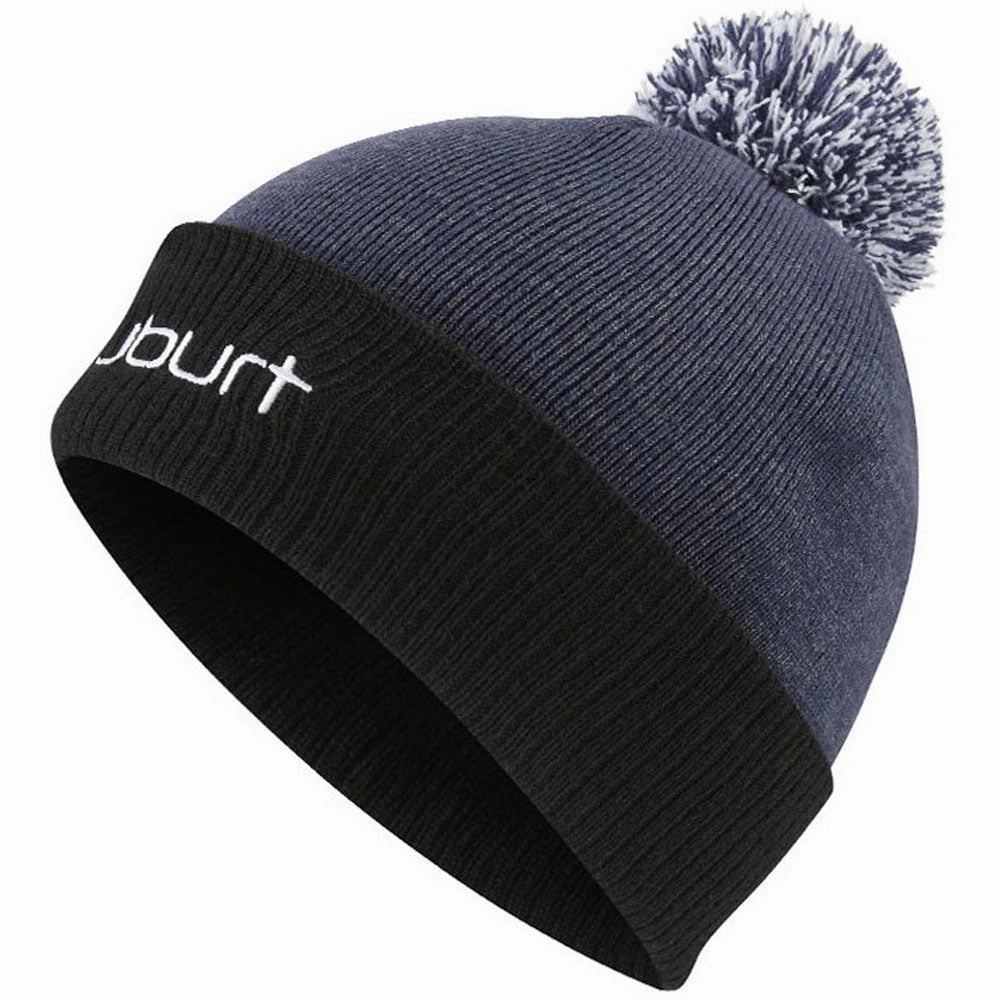 Flat Cap Stuburt Haze Bobble Hat - Midnight Marl