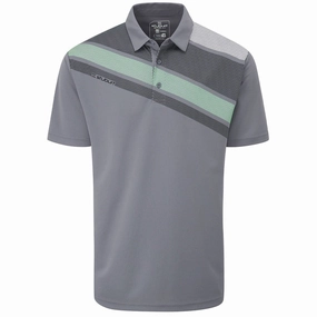Stuburt Holt Polo Shirt - Storm Camping practicality Cozy Wearable